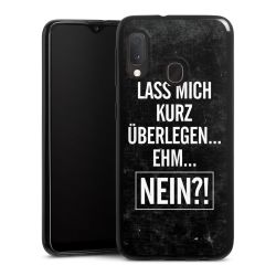 Silikon Slim Case schwarz