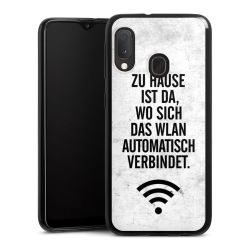 Silikon Slim Case schwarz