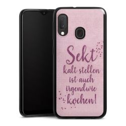 Silikon Slim Case schwarz