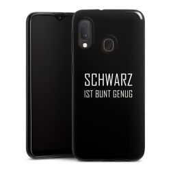 Silikon Slim Case schwarz