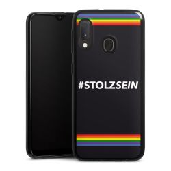 Silikon Slim Case schwarz