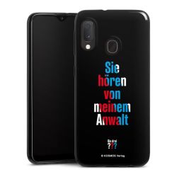 Silikon Slim Case schwarz