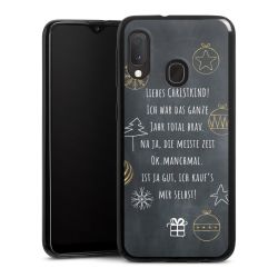 Silikon Slim Case schwarz