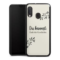 Silikon Slim Case schwarz