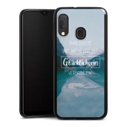 Silikon Slim Case schwarz