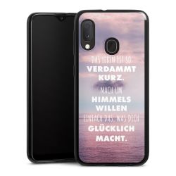 Silikon Slim Case schwarz