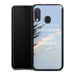 Silikon Slim Case schwarz