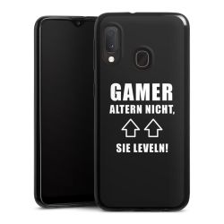 Silikon Slim Case schwarz