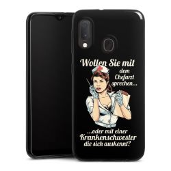 Silikon Slim Case schwarz