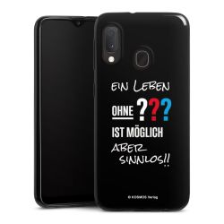 Silikon Slim Case schwarz