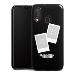 Silikon Slim Case schwarz