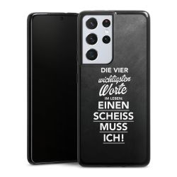 Silikon Slim Case schwarz