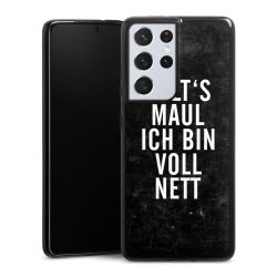 Silikon Slim Case schwarz