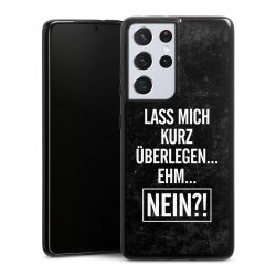 Silikon Slim Case schwarz