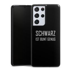 Silikon Slim Case schwarz