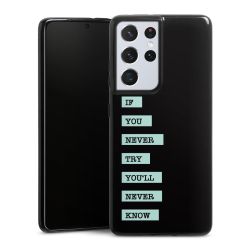 Silicone Slim Case black