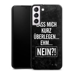 Silikon Slim Case schwarz