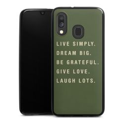 Silicone Slim Case black