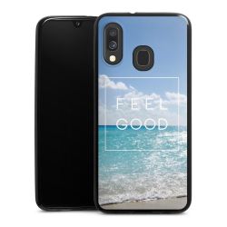 Silikon Slim Case schwarz