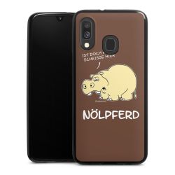 Silikon Slim Case schwarz