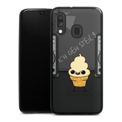 Silikon Slim Case schwarz