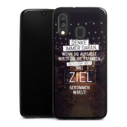 Silikon Slim Case schwarz