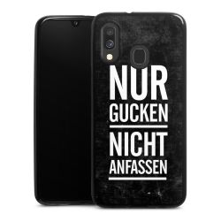 Silikon Slim Case schwarz