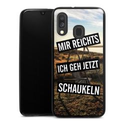 Silikon Slim Case schwarz