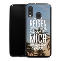 Silikon Slim Case schwarz