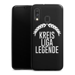 Silikon Slim Case schwarz