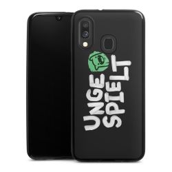 Silikon Slim Case schwarz