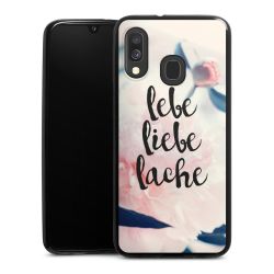 Silikon Slim Case schwarz