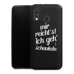 Silikon Slim Case schwarz