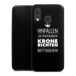 Silikon Slim Case schwarz