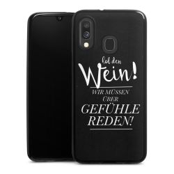 Silikon Slim Case schwarz