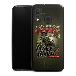 Silicone Slim Case black