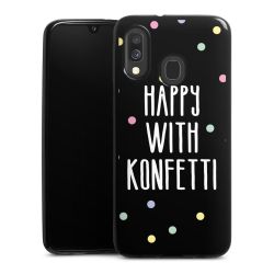 Silikon Slim Case schwarz