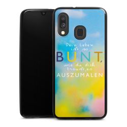 Silikon Slim Case schwarz