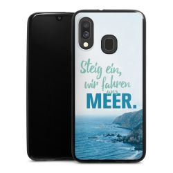 Silikon Slim Case schwarz