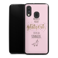 Silikon Slim Case schwarz