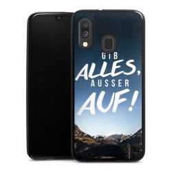 Silikon Slim Case schwarz