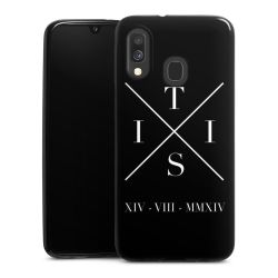 Silikon Slim Case schwarz