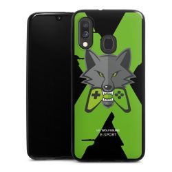 Silikon Slim Case schwarz