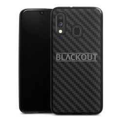 Silikon Slim Case schwarz