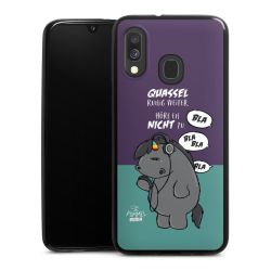 Silikon Slim Case schwarz