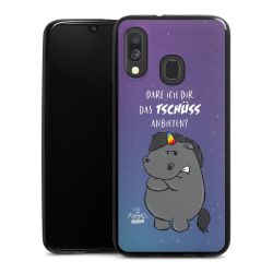 Silikon Slim Case schwarz