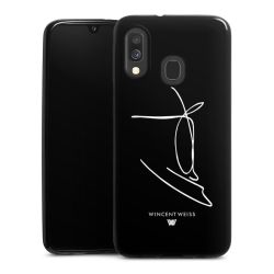 Silikon Slim Case schwarz