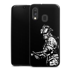 Silicone Slim Case black