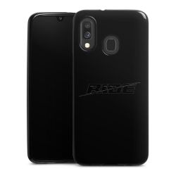 Silikon Slim Case schwarz