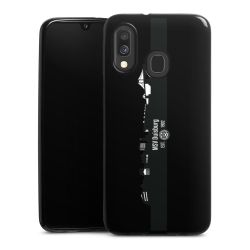 Silikon Slim Case schwarz